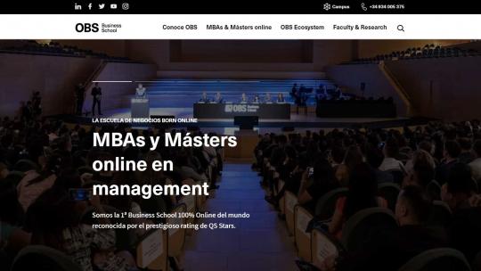 Visita la nueva web corporativa de OBS Business School