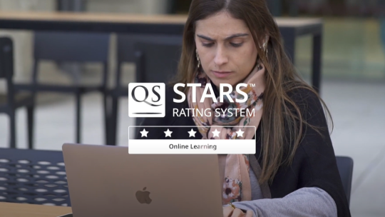 Vídeo sobre el reconocimiento obtenido por OBS en el QS Stars Rating System