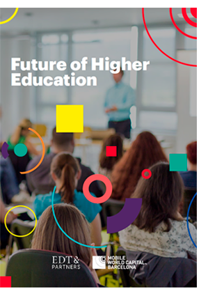 Portada Informe Future of Higher Education - EDT Partners-MWC Barcelona
